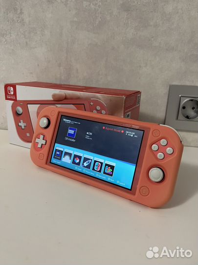 Nintendo switch lite чип прошитая