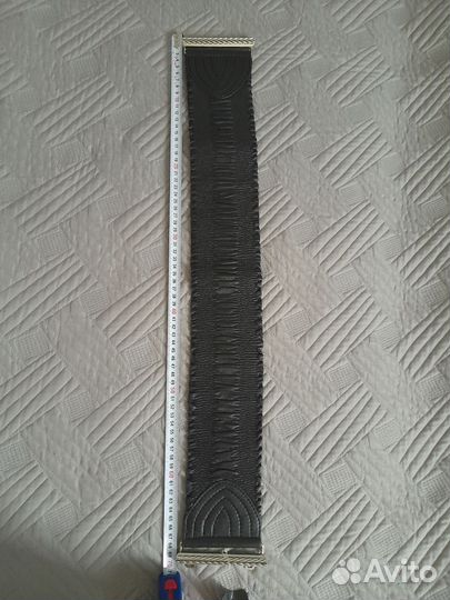 Ремень женский кожаный широкий новый