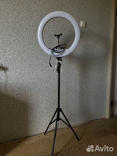 Кольцевая лампа со штативом 45 см