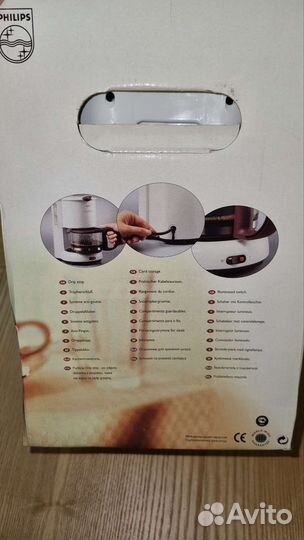 Кофеварка капельная philips