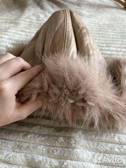 Шапка зимняя меховая женская