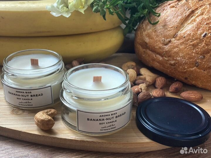 Соевые свечи ручной работы