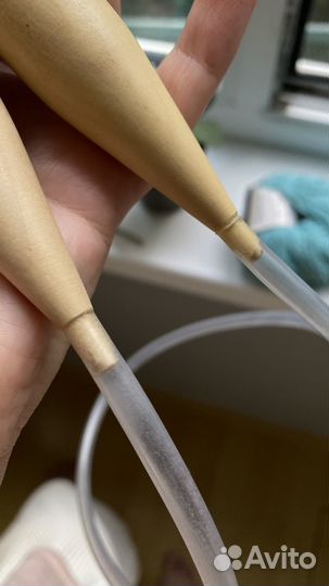 Бамбуковые спицы круговые 25 мм