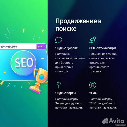 Создание сайтов