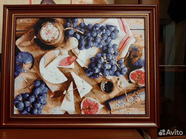 Продаю картину по номерам в раме