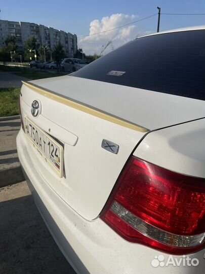 Спойлер toyota axio