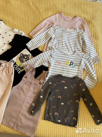 Вещи для девочки hm zara sela 86 размер