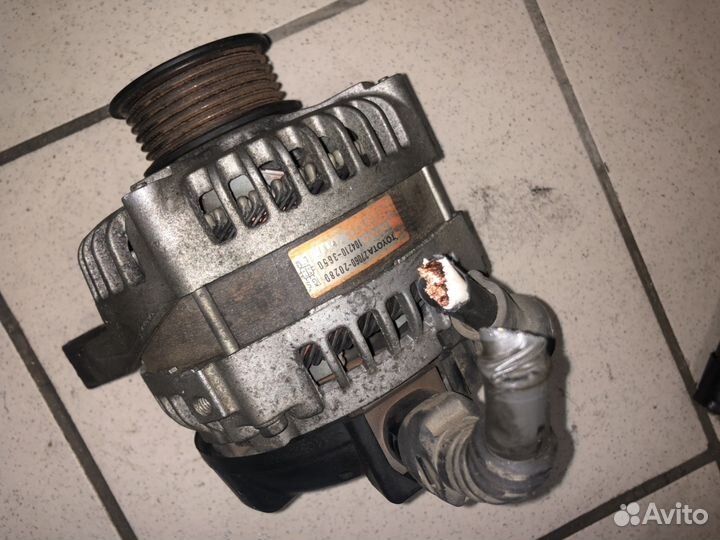 Генератор на lexus RX330 3MZ-FE