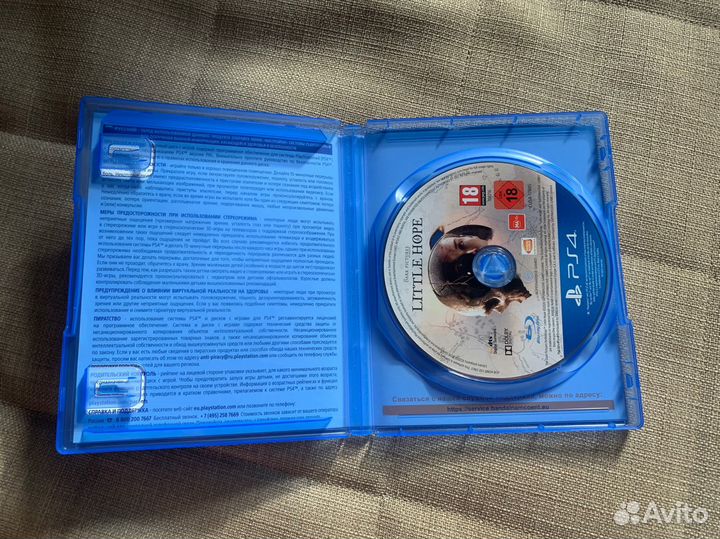 Игра PS4 The dark pictures: Little hope