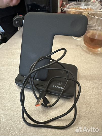 Беспроводное зарядное устройство Canyon 3в1