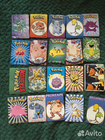 Наклейки покемон