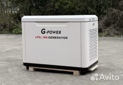 Генератор газовый 9 kW G-power с постоянным подогр