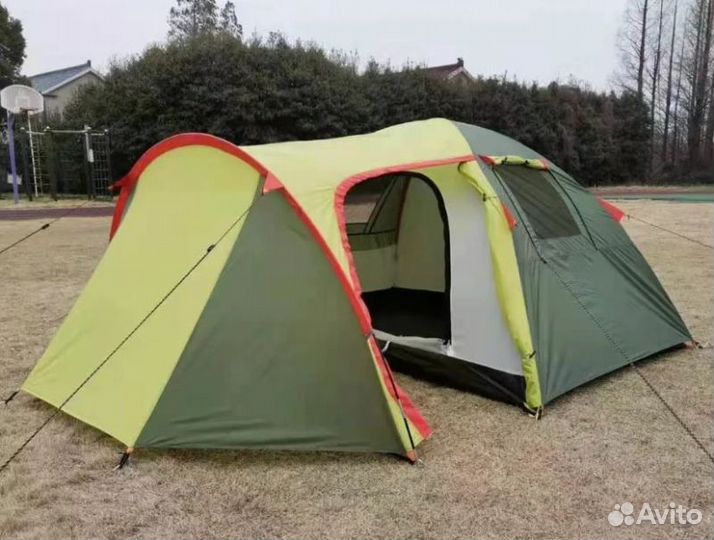 Палатка 3х местная двухслойная с тамбуром