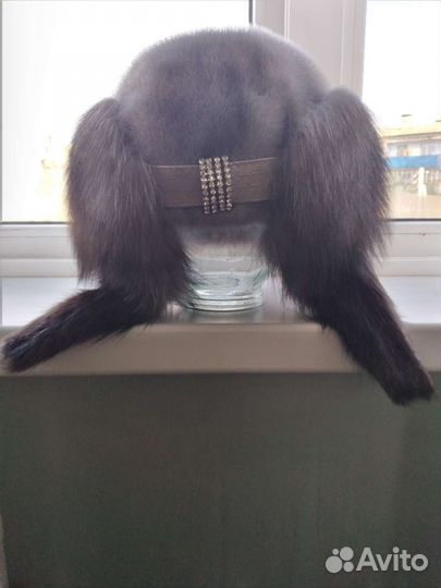 Шапка норковая женская