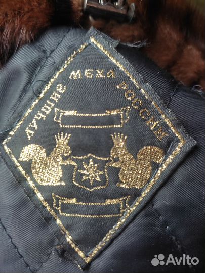 Шапка норковая женская новая