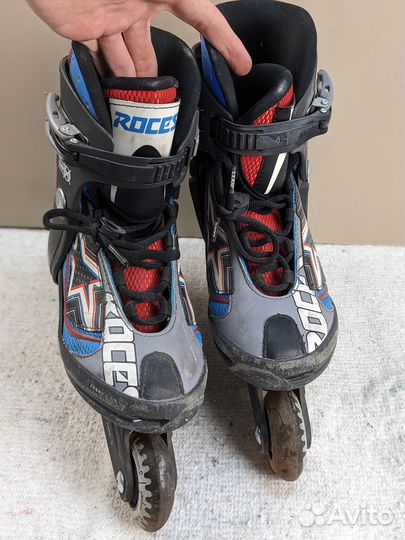 Детские подростковые раздвижные ролики 36-40