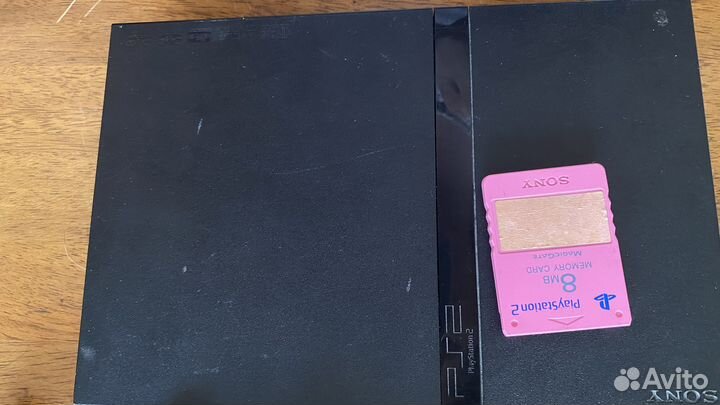 Sony playstation 2 с 10 играми