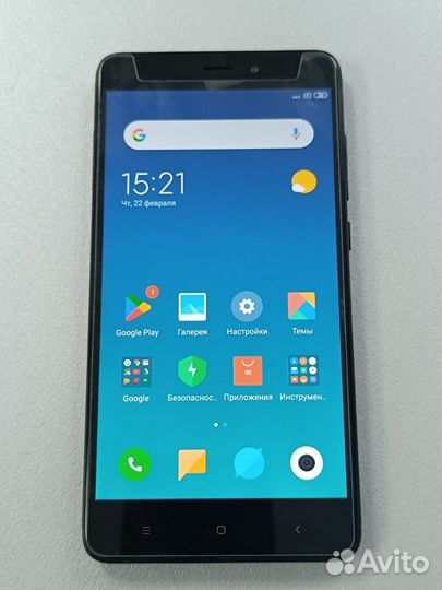 Xiaomi Redmi Note 4X, 4/64 ГБ