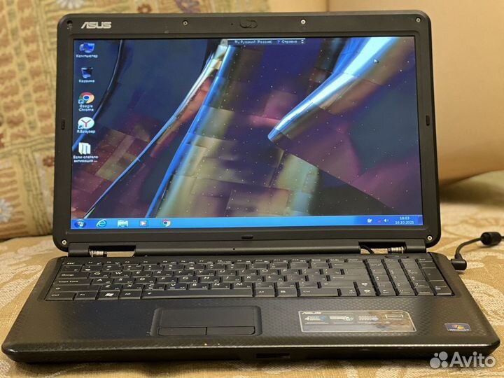 Asus k50i состояние на 4
