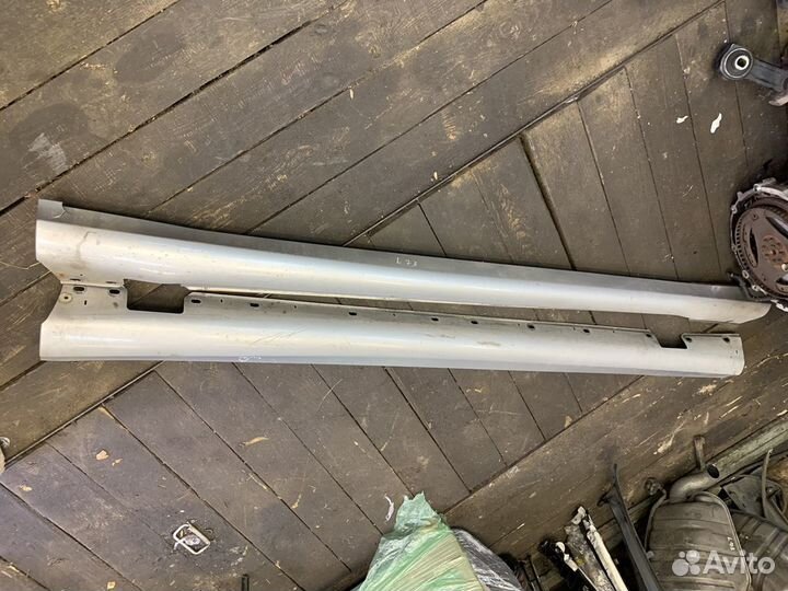 Mercedes w211 накладка порога Авангард