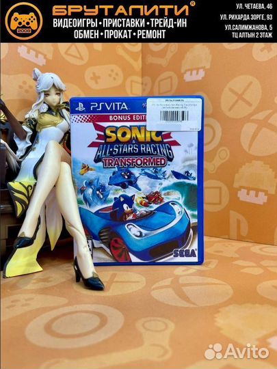 PS Vita Sonic&All-stars Racing Transformed