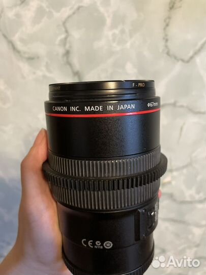 Объектив Canon 100mm macro lens ef 1:2.8 L IS USM