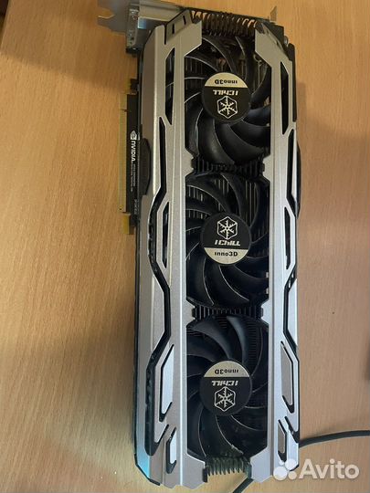 Видеокарта gtx 1070ti ichil Inno3d