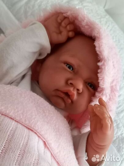 Кукла реборн полностью силиконовая девочка