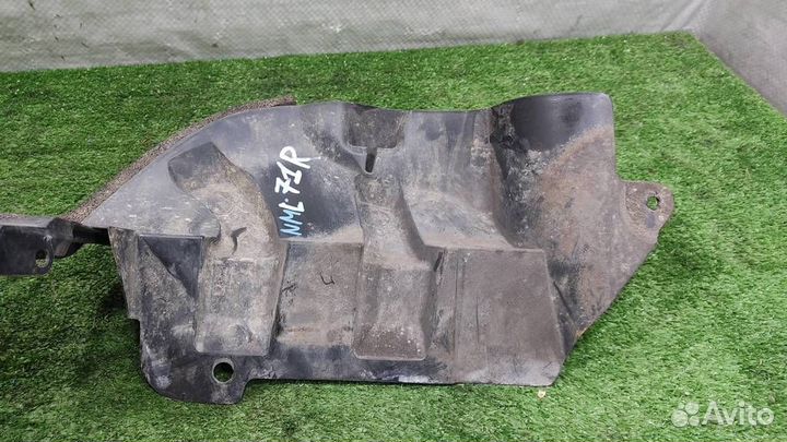 Защита под бампер Nissan Qashqai J10 2009