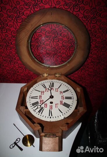 Часы антикварные lenzkirch 1918 - 1919 г Обслужены