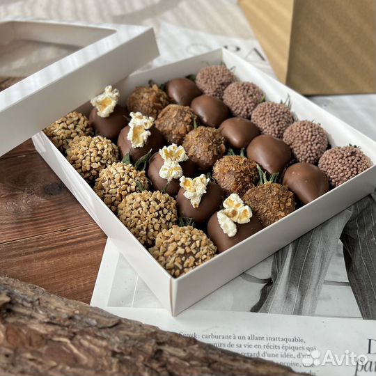 Клубника в шоколаде Callebaut