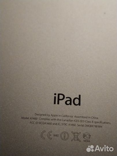 Apple iPad 4th gen, 32Gb, LTEsim, хор.сост