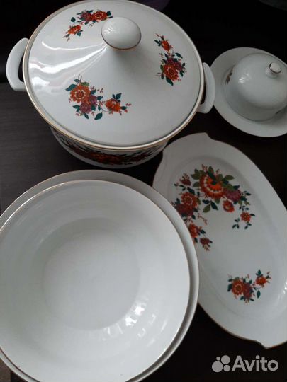 Столовый сервиз гдр времён СССР