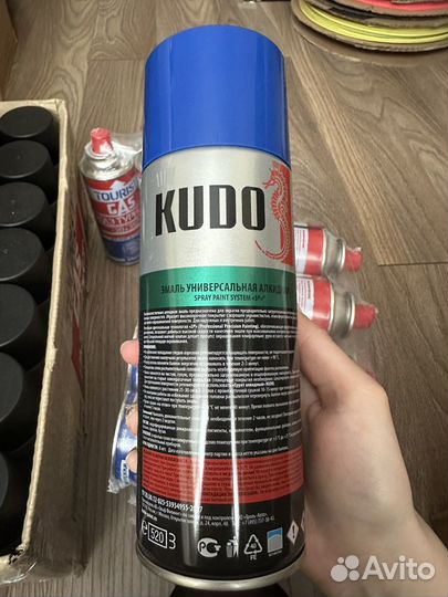 Краска эмаль Kudo