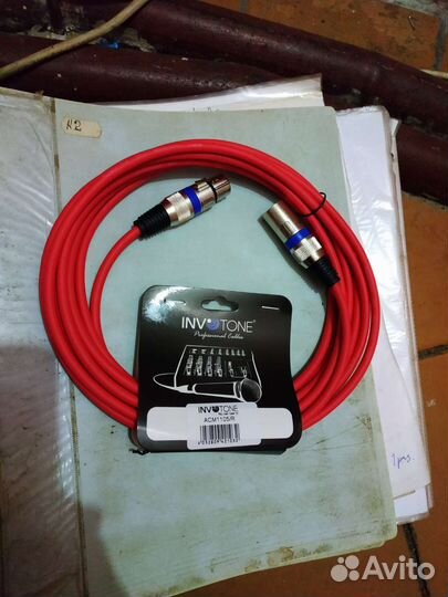 Микрофонный кабель xlr