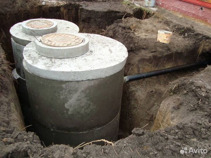 Бетонные жби кольца