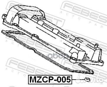 Уплотнитель свечного колодца mazda MPV LW