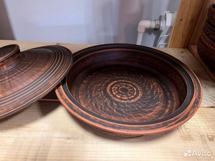 Сковорода глиняная