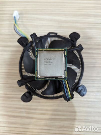 Процессор intel core i5 750+куллер