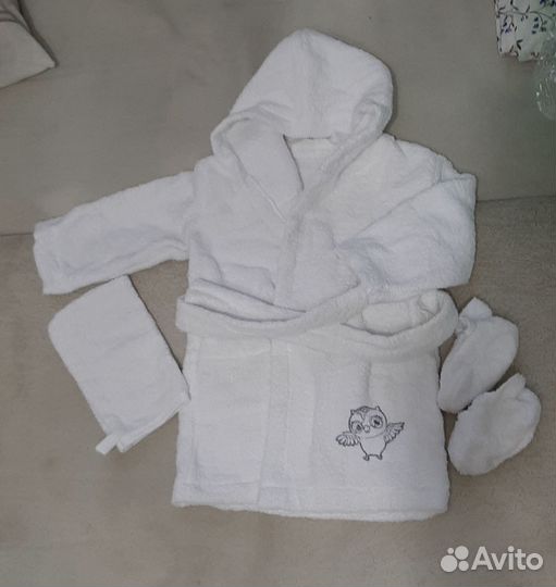 Детский махровый халат