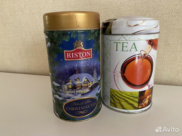 Жестяная банка для чая/ для хранения сыпучих