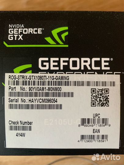 Asus rog strix geforce gtx 1080 ti 11gb