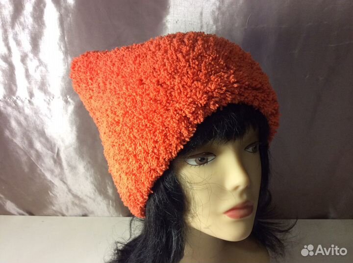 Шапочка огненная лисичка, р 56-57, арт 271