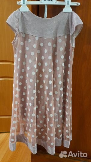 Нарядное платье для девочки, размер 28, 32, 36