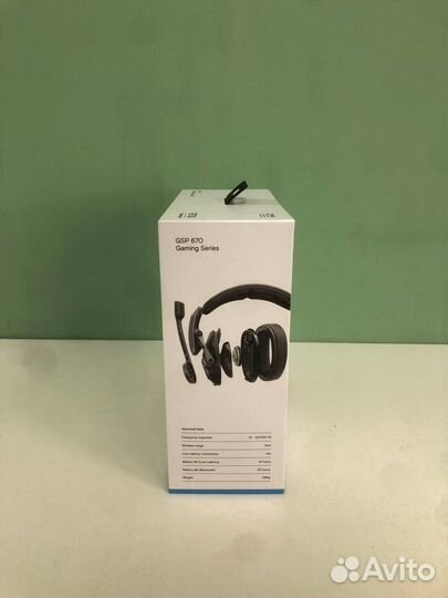 Bluetooth гарнитура Sennheiser GSP670, черный