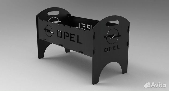 Мангал 3Д модель