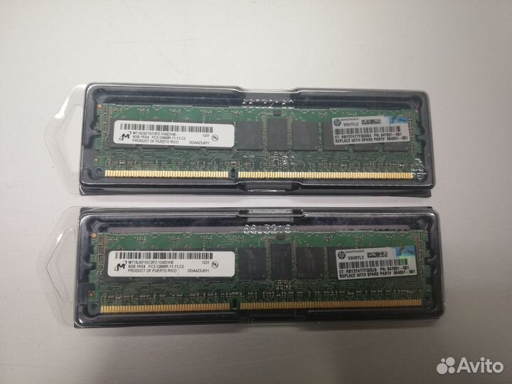 DDR3 8GB Серверная память Micron