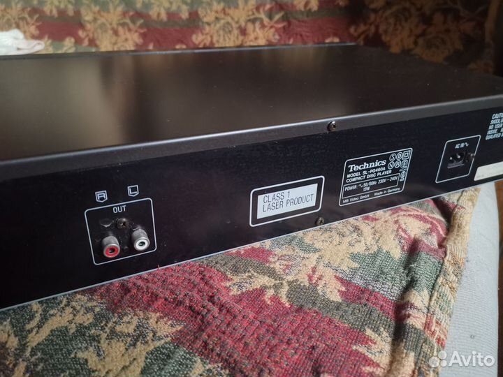 Cd проигрыватель technics sl-480pga