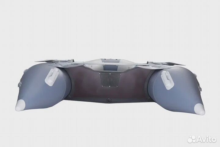 Лодка Пвх Gladiator C 420 AL свет.-темн. серая