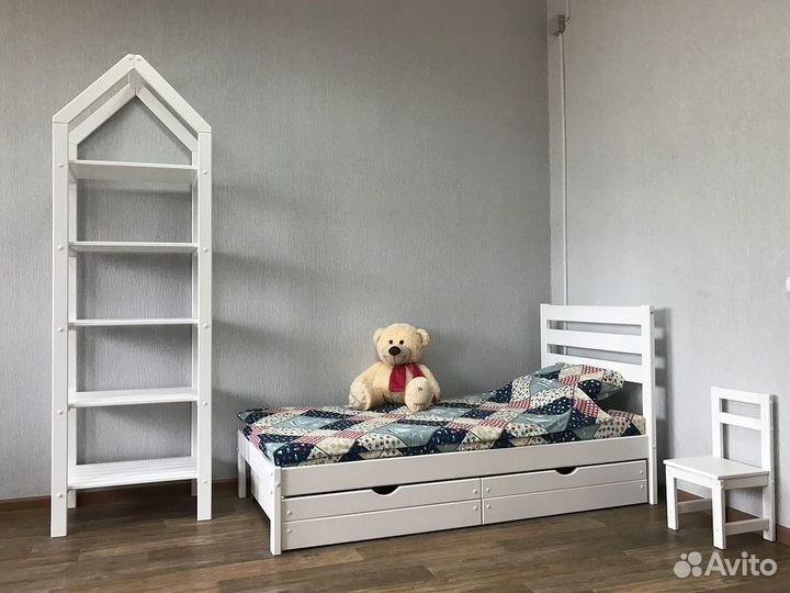 Кровать из массива березы